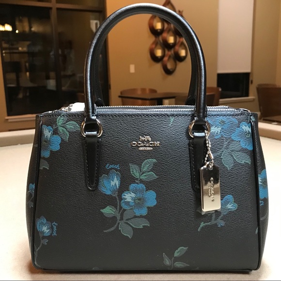Coach Handbags - Coach Mini Surrey Carryall Victorian Floral Print